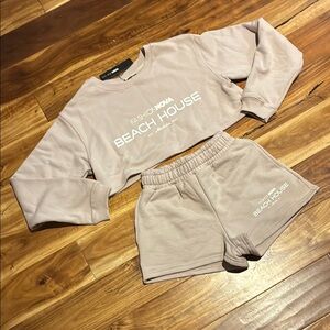 Fashion Nova Taupe Set✨